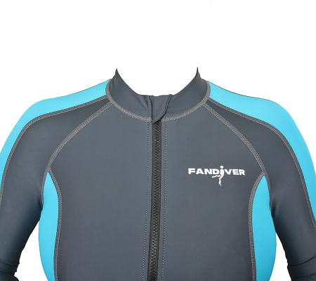 Лайкра FanDiver (Женский; XL; серо-бирюзовый)